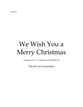 We Wish You A Merry Christmas Handbell sheet music cover